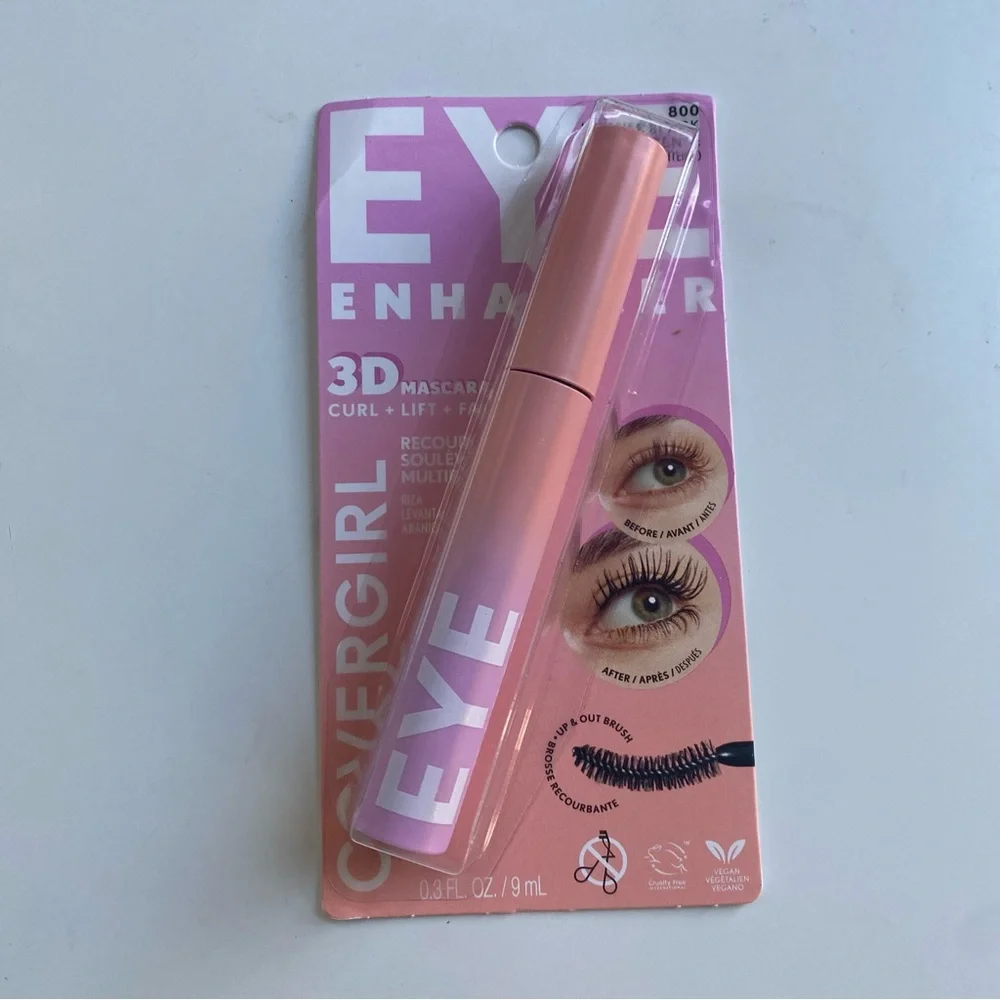 [NWT] CoverGirl Eye Enhancer 3D Mascara in Brown & Black